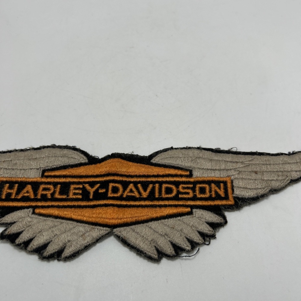 Vintage 60's 70's Harley Davidson Patch Motorcycle Large - Picture 5 of 12